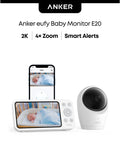 جهاز مراقبة الأطفال eufy E20 مع كاميرا 2K، اتصال واي فاي …