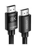 كابل HDMI 2.1 بدقة 8K فائقة الوضوح وسرعة 48 جيجابت في الث…