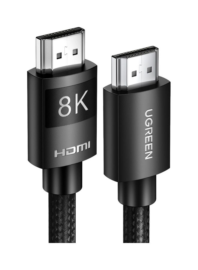 كابل HDMI 2.1 بدقة 8K فائقة الوضوح وسرعة 48 جيجابت في الث…