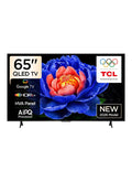 تلفاز ذكي 65 بوصة 4K UHD، QLED، Google TV، 2026، ضمان لمد…