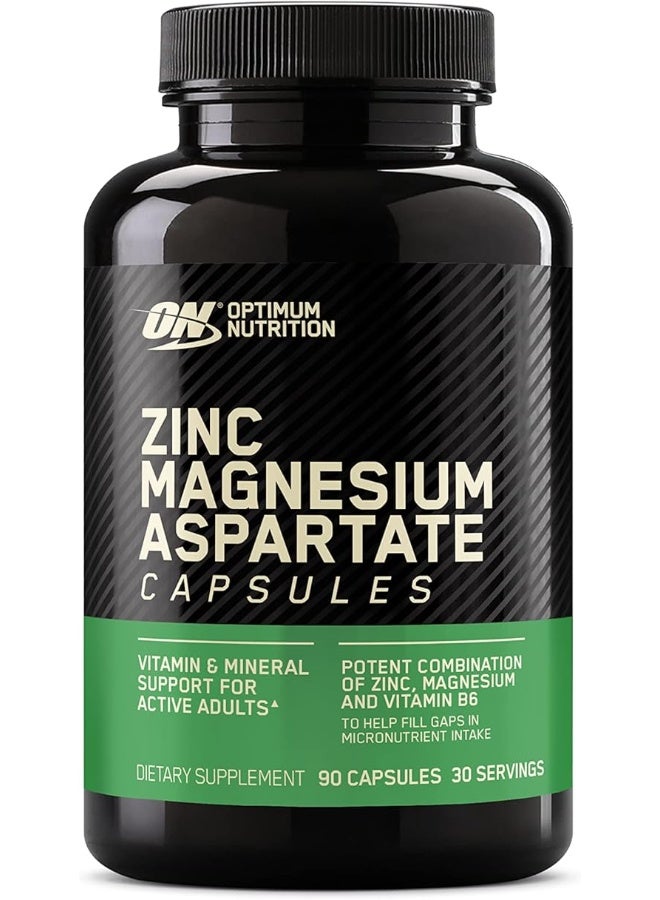 ZMA الزنك لدعم المناعة، ومكملات تعافي العضلات والقدرة على…