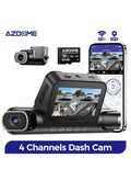 كاميرا Dash Cam M660 ذات 4 قنوات من AZDOME 2K+1K+1K+1K+1K…