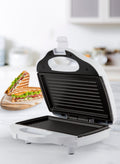 سخان ساندوتش شريحتين 750 W 90534/1 أبيض