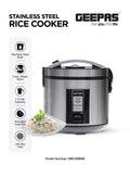 جهاز طهي أرز كهربائي 1.8 L 762 W GRC4330N فضي/ أسود