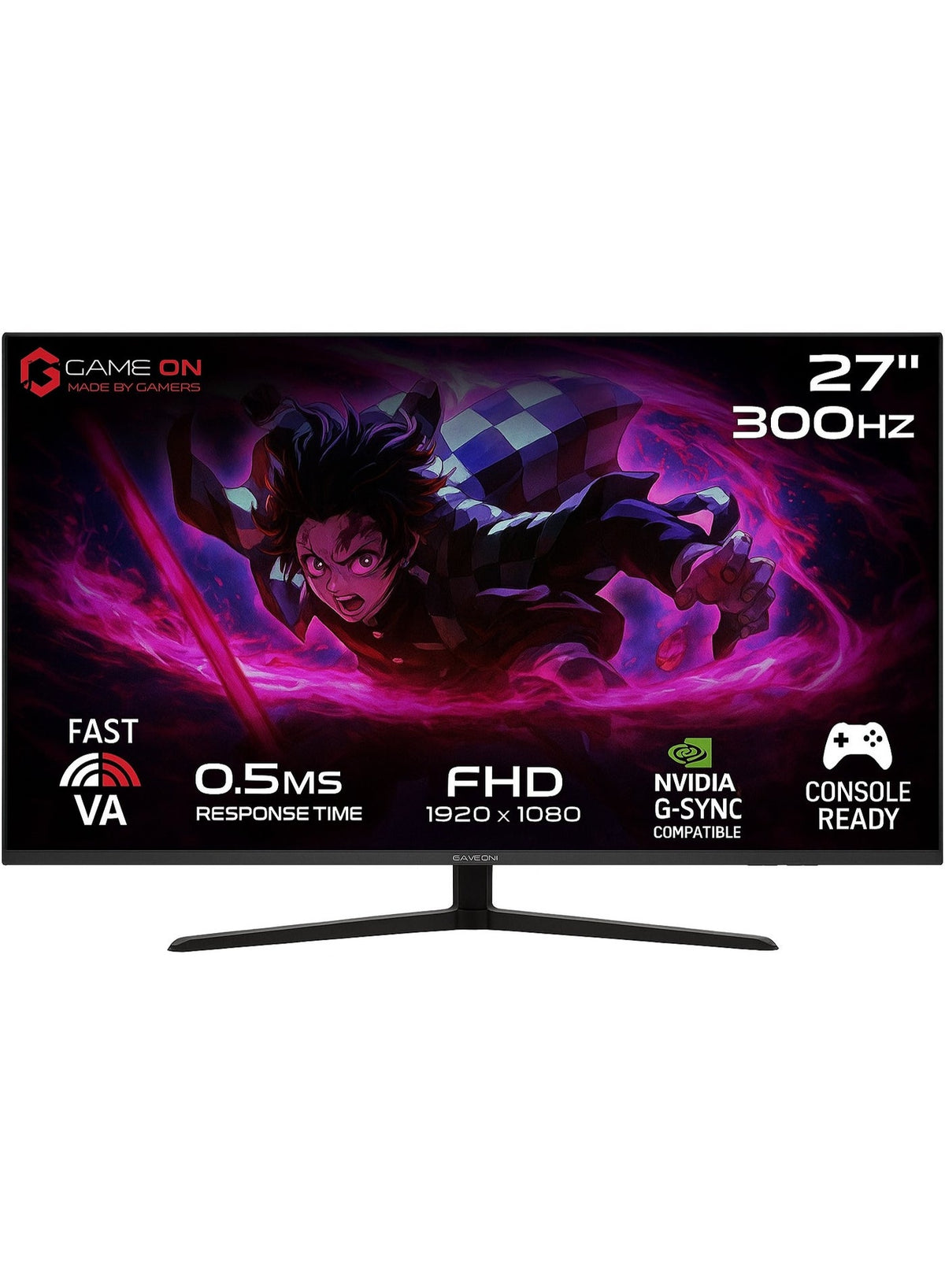 شاشة الألعاب المنحنية GOC27F300 مقاس 27 بوصة بدقة FHD 300…