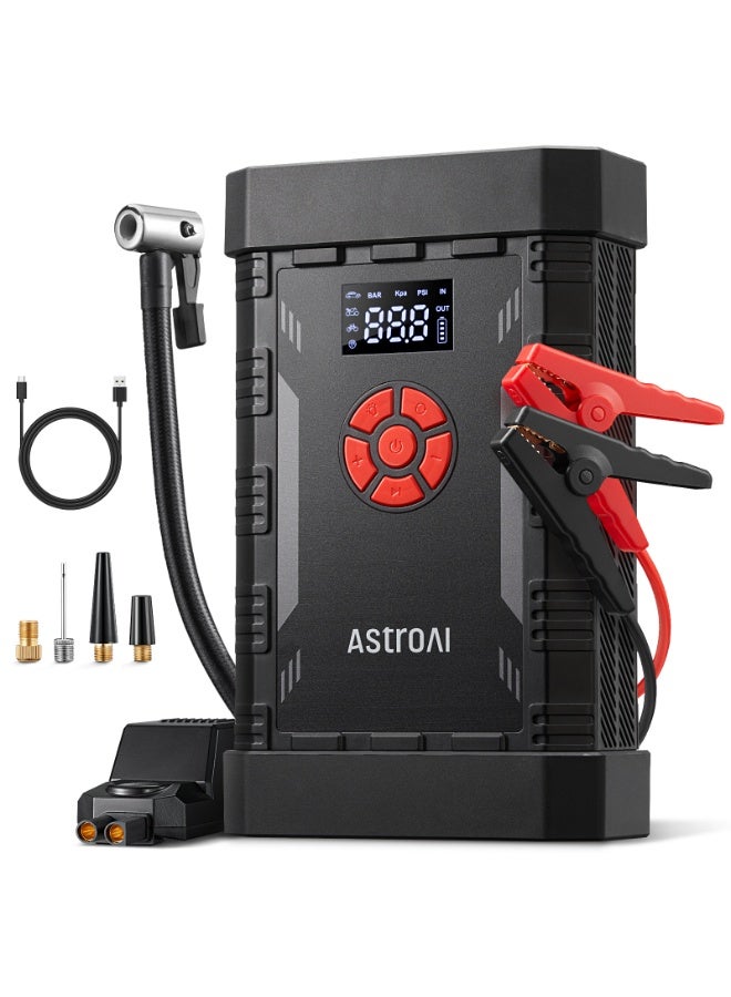 AstroAI A30 Jump Starters مع ضاغط الهواء ، 150 PSI البطار…