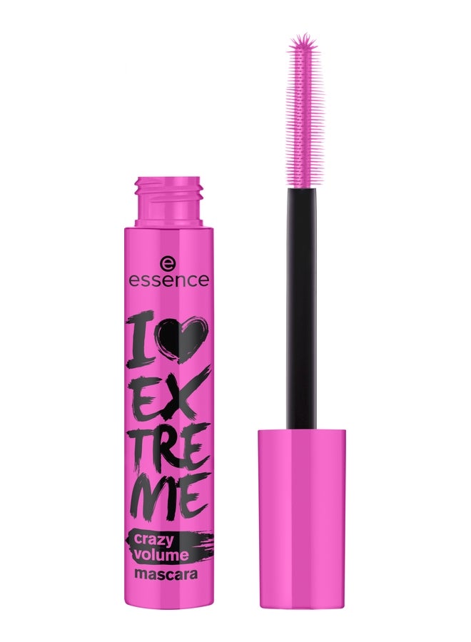 أنا أحب الماسكارا السوداء المتطرفة Crazy Volume