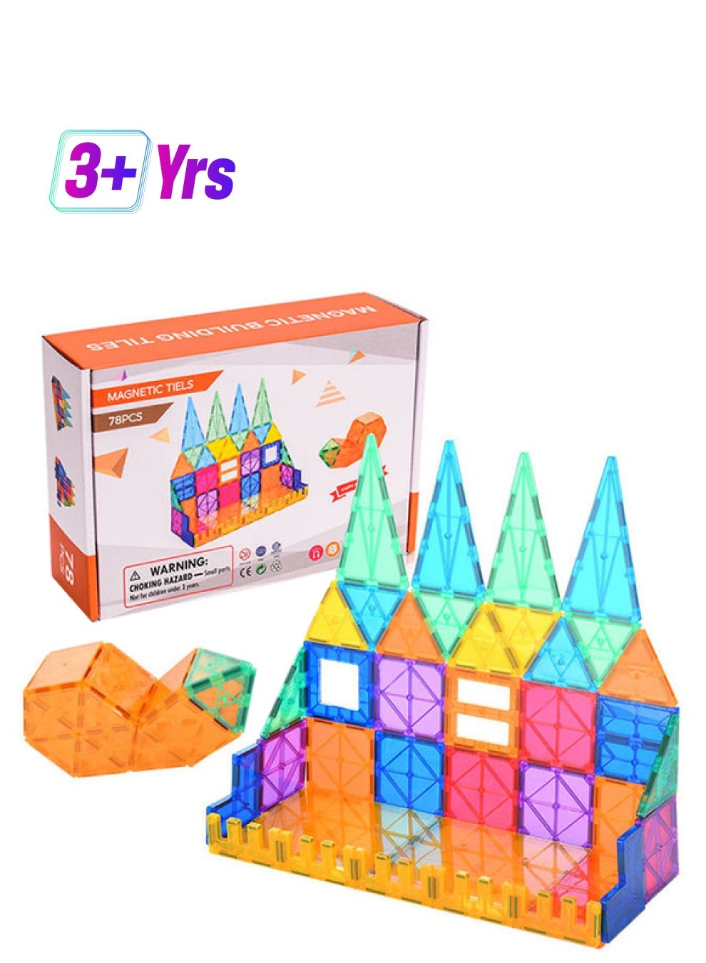 مجموعة مكعبات بناء مغناطيسية للأطفال والأطفال الصغار مكون…