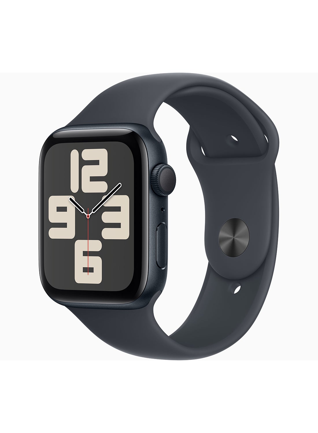 ساعة SE (2024) GPS مقاس 44 مم علبة ألمنيوم منتصف الليل مع