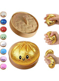 Glitter Dumpling Squishy,Dumpling Squishies,Glitter Dumpl…