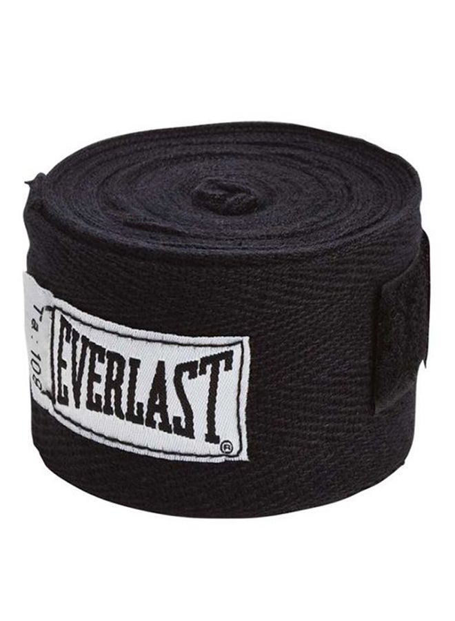 ملتفة يد للملاكمة المستوى 2، لون أسود 180بوصة