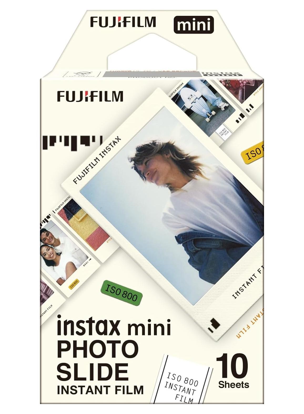 فيلم كاميرا فوري FUJIFILM INSTAX MINI P-SLIDE WW 1، 10 قط…