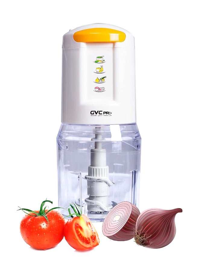 قطاعة بصل بشفرة مزدوجة 500 ml 300 W GVCH-712 شفاف/ أصفر