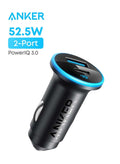 محول شاحن سيارة USB C، شاحن USB ولاعة سجائر 52.5 واط، شاح…