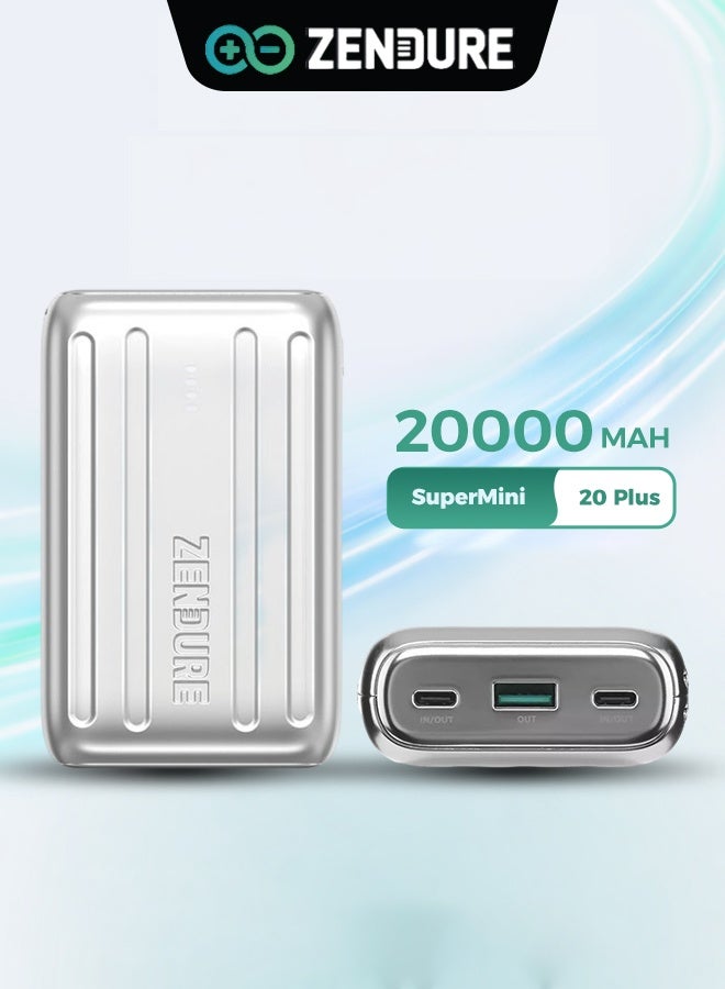 باور بانك بسعة 20,000 ملي أمبير، سوبرميني 20+ شاحن متنقل …