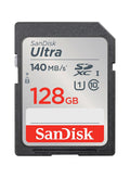 سرعة بطاقة Ultra SDXC UHS-I تصل إلى 140 ميجابايت/ثانية و1…