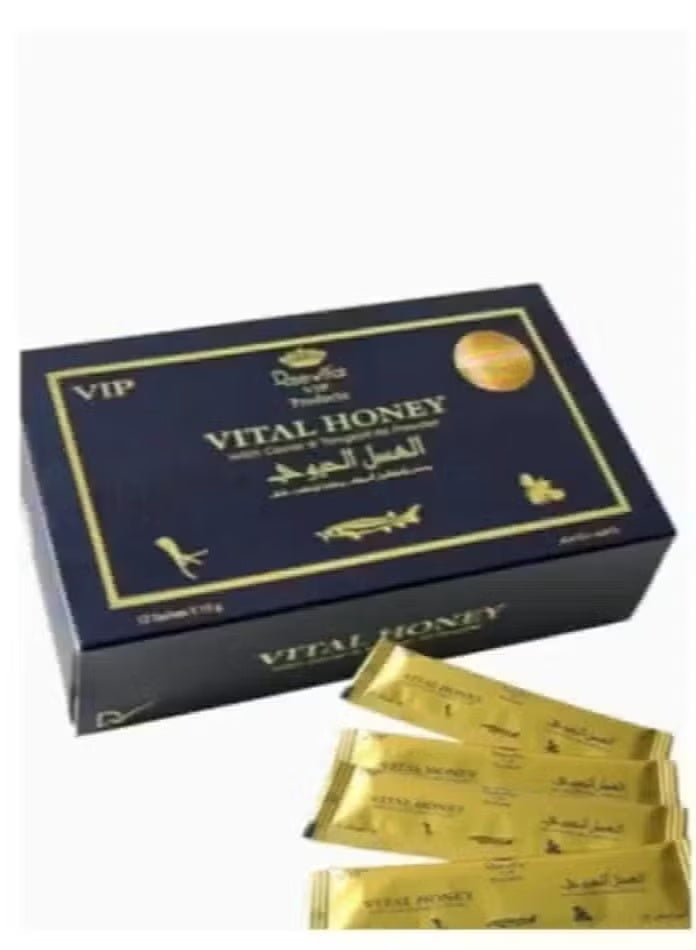 Organic Malaysian honey, 12 sachets, 15 grams each