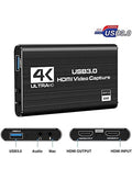 بطاقة التقاط فيديو 4K USB 3.0 1080P 60fps HDMI جهاز صوت، …