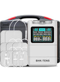جهاز تحفيز العضلات TENS EMS 3 في 1 مع حقيبة حمل لتخفيف آل…