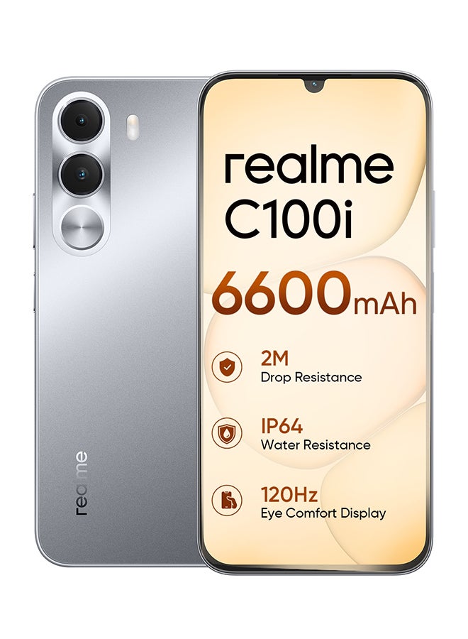 C100i 4G Dual SIM Dusk Grey 4GB RAM 128GB - Middle East V…