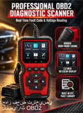 جهاز فحص السيارات V519 OBD2، قارئ رموز OBD II/EOBD، قراءة…