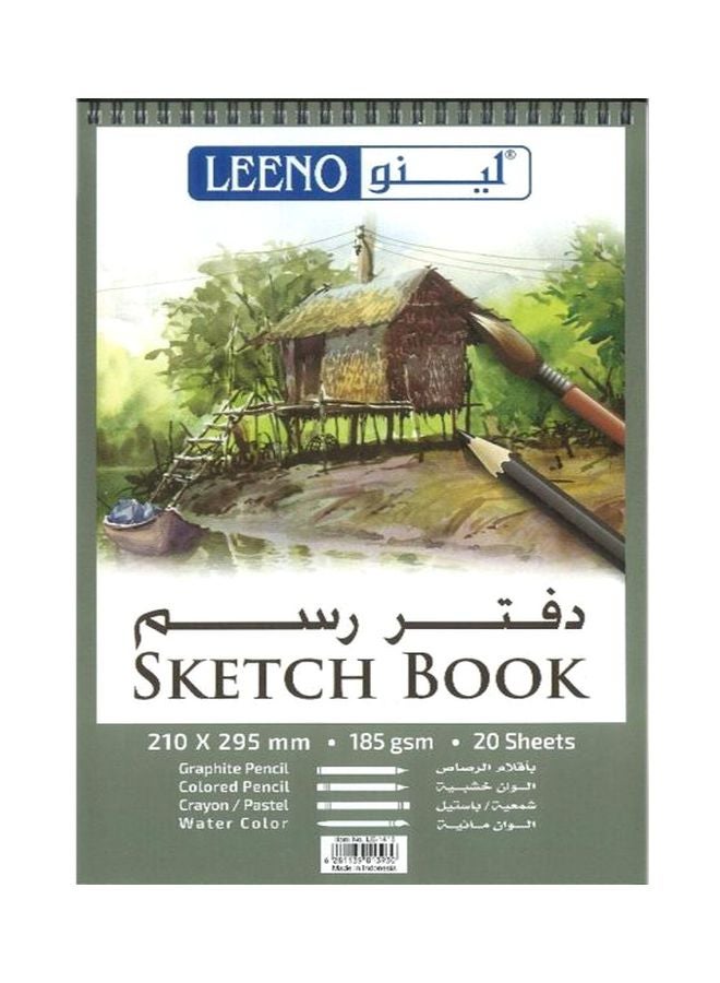 كراسة رسم 180gsm متعدد الألوان