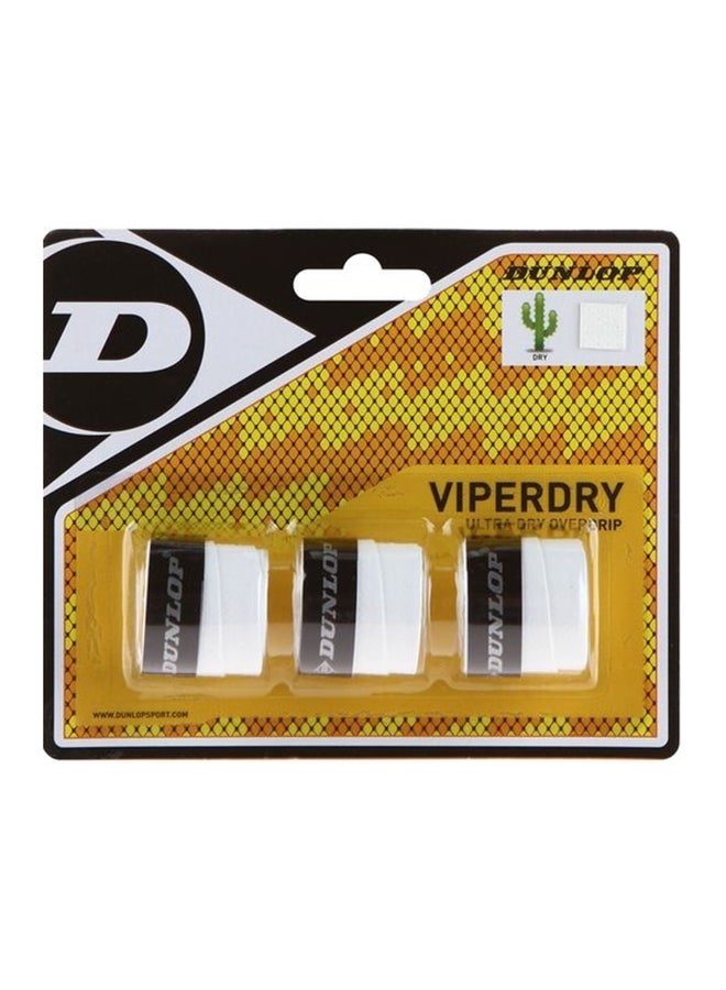 مقبض D Tac Viper-Dry Overgrip – مقبض تنس فائق الجفاف لامت…