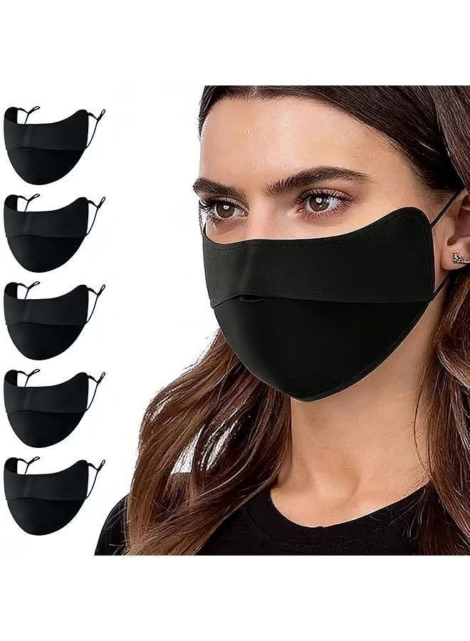 5 PCS قابلة لإعادة الاستخدام القطن الغبار والشمس الأغطية …
