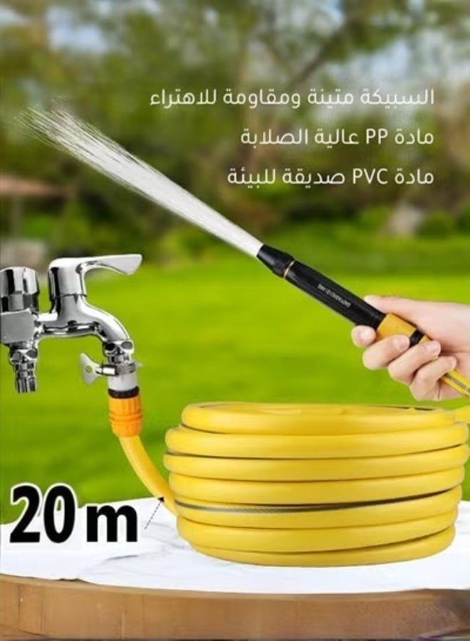 خرطوم حديقة، خرطوم بسمك 20 مترًا، خرطوم متين، مناسب لري ا…