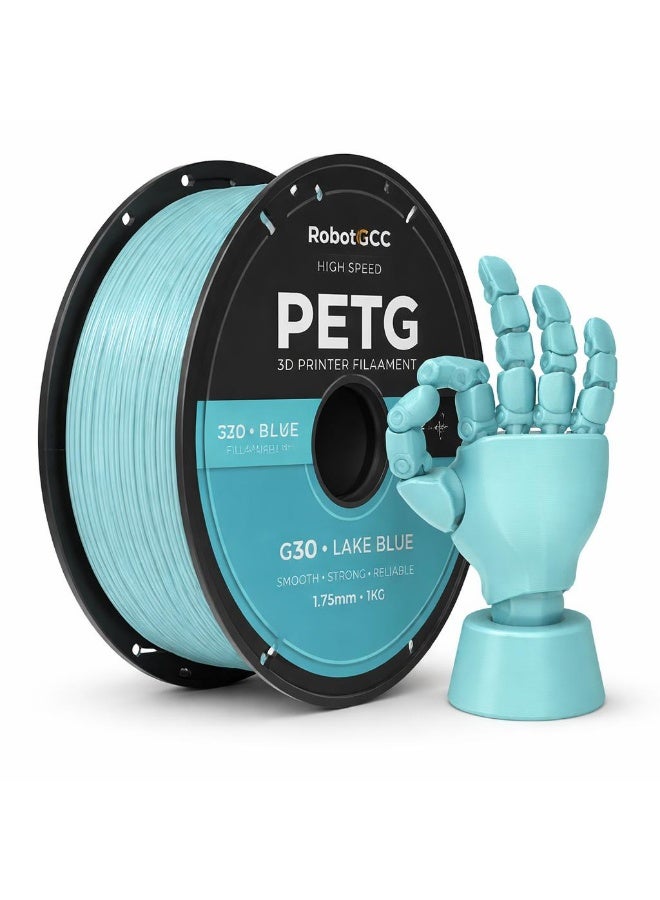خيوط طباعة ثلاثية الأبعاد RobotGCC PETG باللون الأزرق الب…