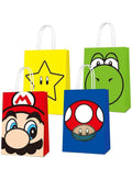 Intag 16 PCS Party Favor Bags for Super Bros Mario Birthd…