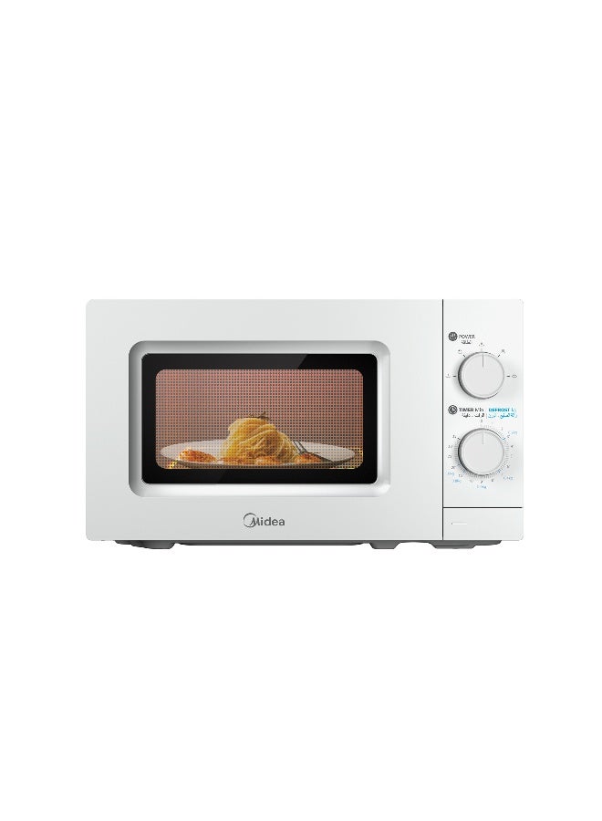 مايديا فرن ميكروويف 20 لتر 700 واط MM720C2GSS أبيض 20 L 7…