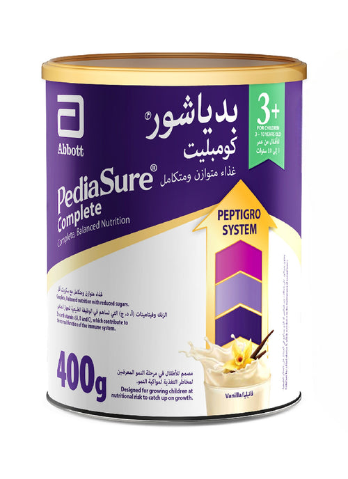 +3 حليب أطفال غذاء تكميلي فانيلا