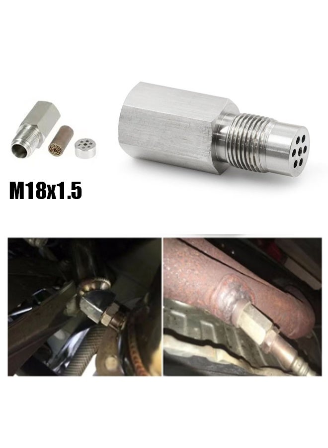 حشية مستشعر الأكسجين العالمي للسيارة M18*1.5، قابس محول ض…