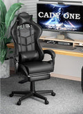 Gaming Chair Adjustable Computer Chair Pc Office Pu Leath…
