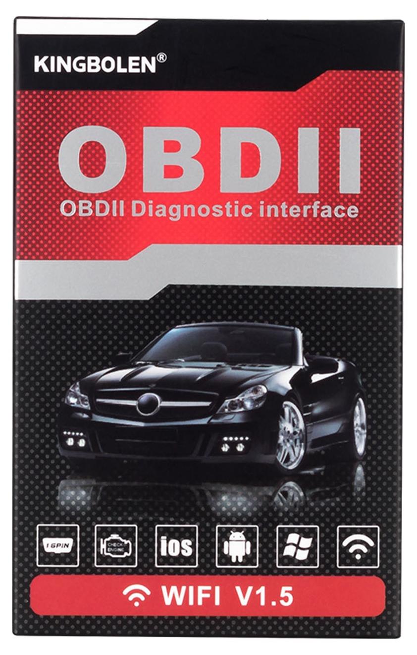 محول ماسح ضوئي لاسلكي للسيارة ELM327 OBD2 - ماسح ضوئي للس…