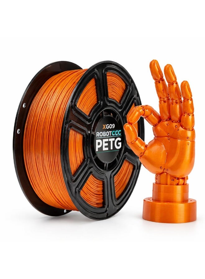 خيوط طباعة ثلاثية الأبعاد RobotGCC PETG باللون البني بلون…