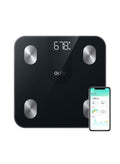 ميزان ذكي A1 مع بلوتوث، 12 قياس، وزن/دهون الجسم/BMI - أسو…