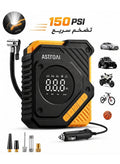 منفاخ إطارات AstroAI بضغط 150 PSI مع تعبئة سريعة، ضاغط هو…