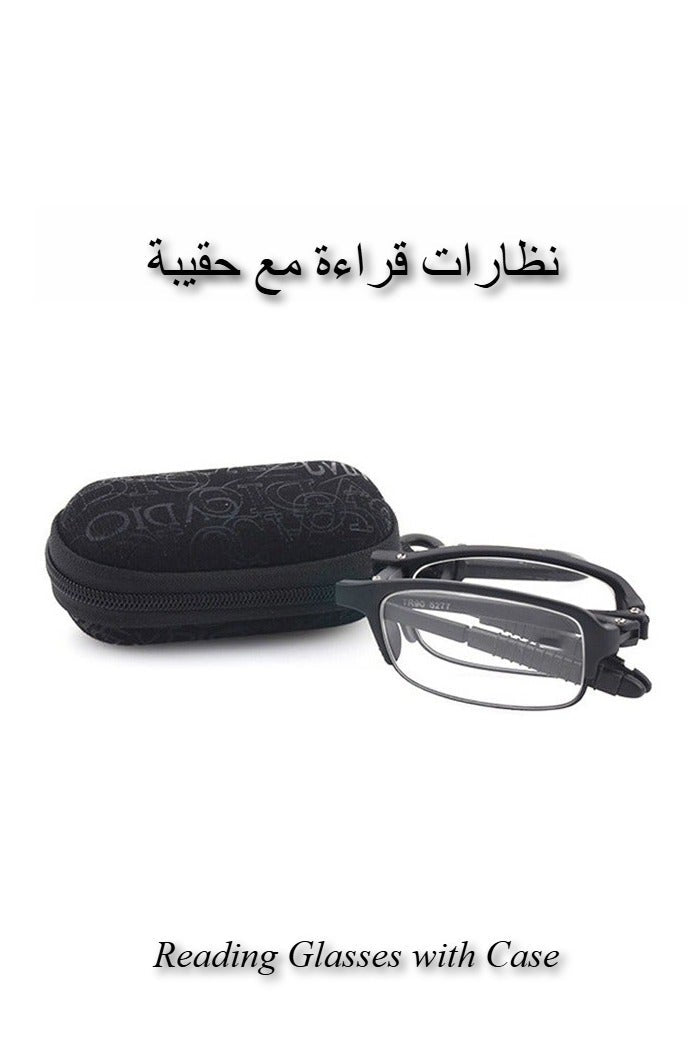 نظارات قراءة قابلة للطي +2.00D، عالية الوضوح، مقاومة لإجه…