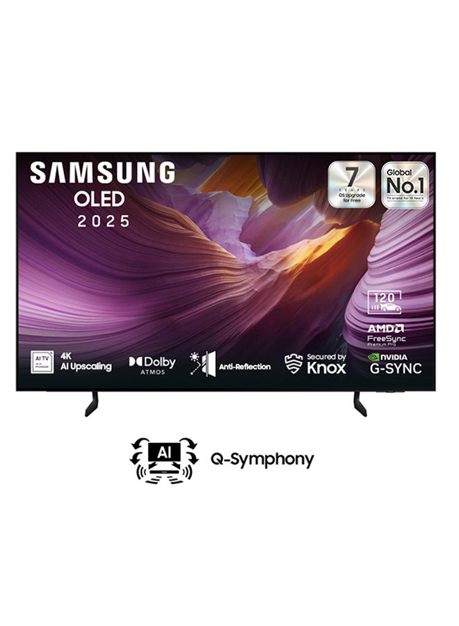 تلفاز OLED بحجم 65 بوصة، دقة 4K مع تحسين الذكاء الاصطناعي…