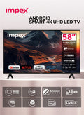 تلفزيون غلوريا الترا اتش دي 4K الذكي ال اي دي 58 بوصة جلو…