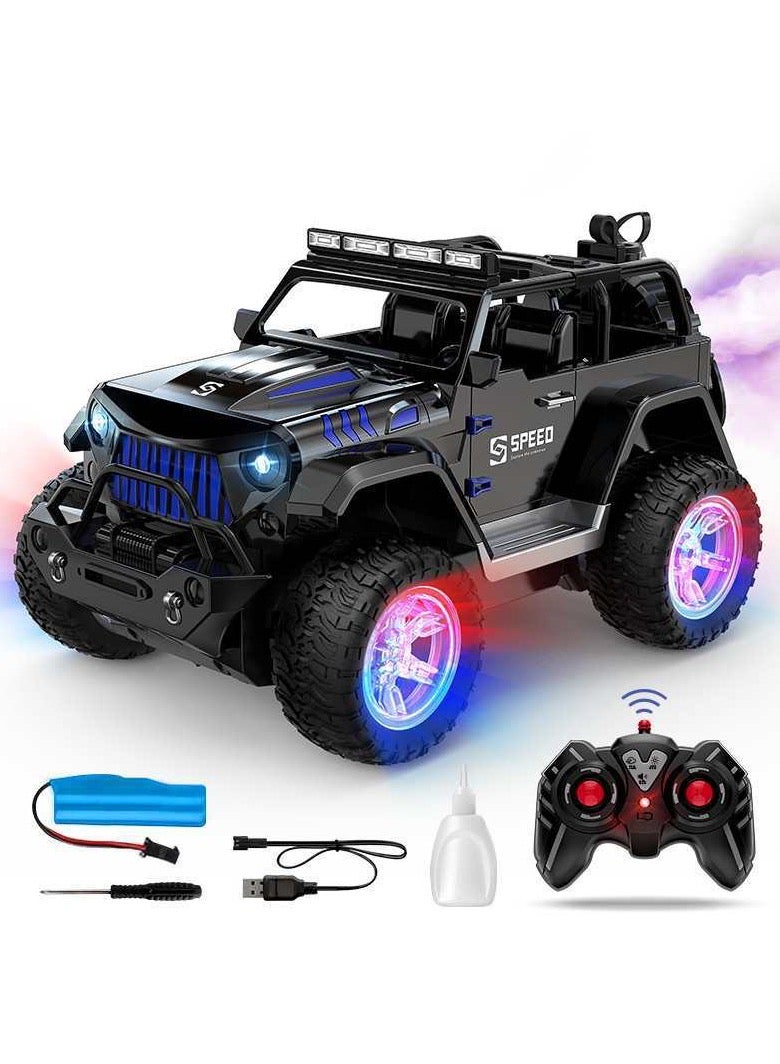 سيارة بتحكم عن بعد، سيارات RC 4x4 للطرق الوعرة، مقياس 1:1…