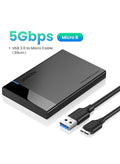 علبة قرص صلب خارجي UGREEN مقاس 2.5 بوصة USB 3.0 بسرعة 5Gb…